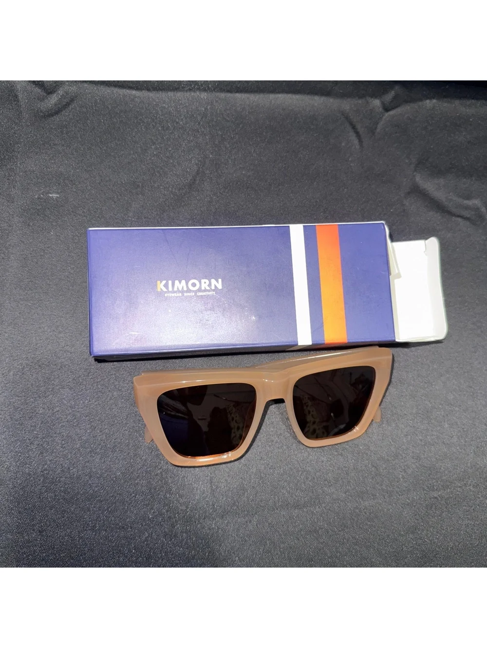 Kimorn Sunglasses 1546 Black Brown New